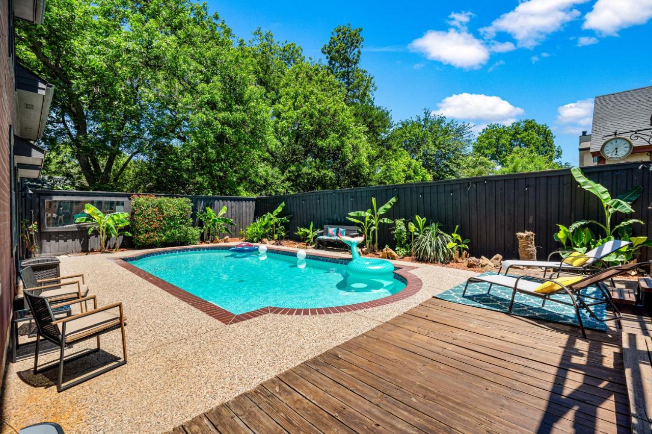 Dallas Oak Lawn Oasis W/ Private Pool, Hot Tub Hotel Exterior photo